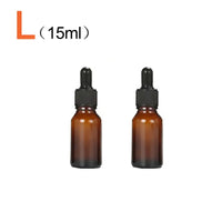 New 1/2/3pcs 5ml/10ml/15ml Glass Dropper Bottle Mini Dropper Small Glass Bottle Refillable Bottles Travel FZP07