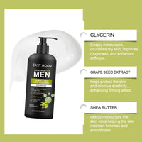 Men's Body Lotion Series Moisturize Dry Improve Sagging Oil Control Lasting Fragrance Brighten Skin Nourishing Creams
