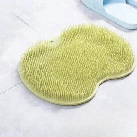 1PC Bathroom Shower Foot Massage Mat with Non-slip Suction Cup Wall-mounted Back Scrub Massage Bathroom Essential  Refreshing