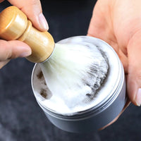 Hand Made Smooth Texture Mens Beard Shaving Soap Dense Bar Keep The Face Fresh and Clean Organic Foam Shaving Cream for Men
