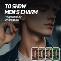 Men Solid Cologne Long-lasting Fragrance Men Deodorant Set 4 In A Box Portable Woman Floral Scent Solid Balm Gel Light Fragrance