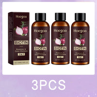 Red Onion Shampoo Rosemary Hair Growth Soft Shine Hydrating Stronger Hair Root Cleansing Scalp Refreshing Biotin Infused Shampoo
