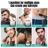 Mijia 986 Waterproof IPX7 Level 14 IN 1 Beard Trimmer Set Rechargeable Cordless Body Hair Trimmer for Men