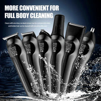 Mijia 986 Waterproof IPX7 Level 14 IN 1 Beard Trimmer Set Rechargeable Cordless Body Hair Trimmer for Men