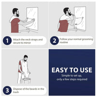 Beard Catcher Shaving Apron Cape