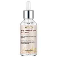 SEYHZE 10% Niacinamide + 4% TXA Double Layer Moisturizing Essence 40ml/60ml Day And Night Universal Serum for Men And Women Brig