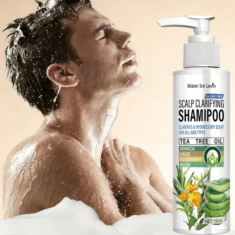 Dry Scalp Shampoo Sulfate Free 1+1 Pack 100g Tea Tree Oil with Collagen Hyaluronic Acid Vitamin C Niacinamide Moisturizing Cheap