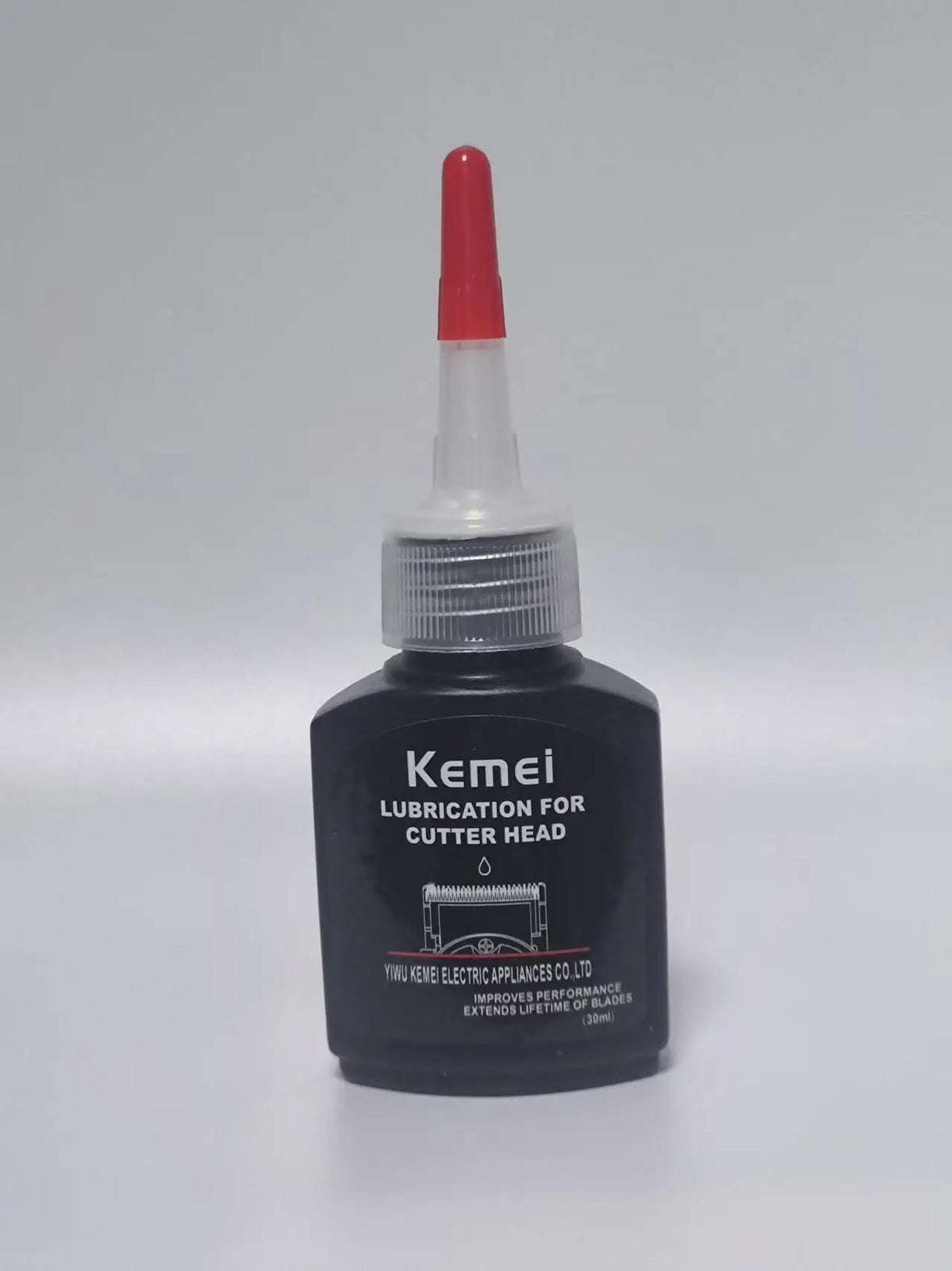 Kemei Premium Hair Clipper Blade Lubricating Oil for Trimmers Blade Corrosion for Rust Prevention Fits Oil Bottle Suitable