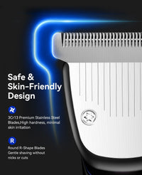 Kensen S38 Electric Hair Trimmer for Men 6 in 1 Body Hair Shaver Nose Beard Trimmer IPX6 Waterproof Hair Cutting Machine Barber