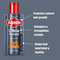 Germany Caffeine Shampoo Caffeine Control Anti-Hair Loss Hair Conditioner Silicone Oil-Free Fluffy Volumizing Hair Care