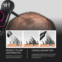 SEVICH Hair Fiber Thickening Spray Set 12g Instant Regrowth Powder Hair Building Fiber Applicator Hairline Powder Hair Concealer