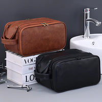 Waterproof Hanging PU Toiletry Bag