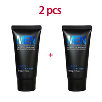 LAIKOU Men Facial Cleanser Face Wash Moisturizing Man Skin Care Oil Control Blackhead Remove Scrub Cosmetics Deep Norishing 50g