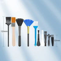 10 Pcs Small Tools Car Phone Dust Brushes Dust Cleaner Accessories Shaver Household PC Laptop Keyboard Cleaning Tools Brush Kit