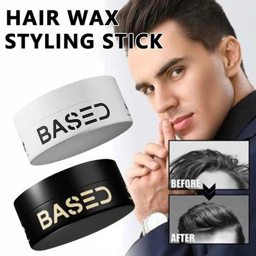 BASDE Sea Salt Hairstyle Spray Hair Wax For Men Hair Strong Hold Hair Styling Wax Stick Long-Lasting Low Shine Modeling Paste