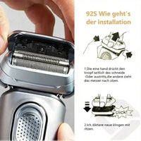 94M 92S 92B brand Electric Shaver Cutter head，For Bra un S9,9Pro+ 9030S 9040S 9050CC 9070CC 9040s 9080cc 9093s 9095cc Compatible