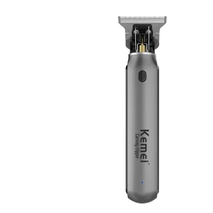 Kemei Hair Liners Clippers Men Beard Trimmer Zero Gapped T-Blade Hair Cutting Machine Cordless Professional Barber Edgers Cutter