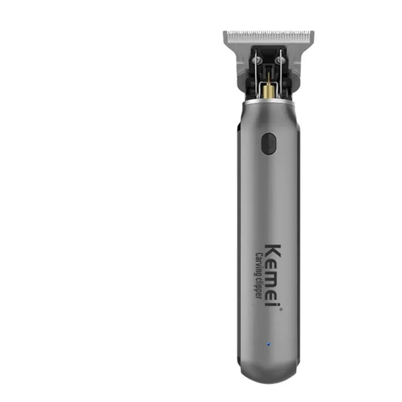 Kemei Hair Liners Clippers Men Beard Trimmer Zero Gapped T-Blade Hair Cutting Machine Cordless Professional Barber Edgers Cutter