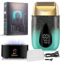UFO Hair Clipper Electric Hair Trimmer with Smart Digital Display, Waterproof Home Barber Kit, Rechargeable Cordless Hair Cutter