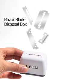 Double Edge razor Blade Storage Case Blade Household Protection Safety Disposal Box